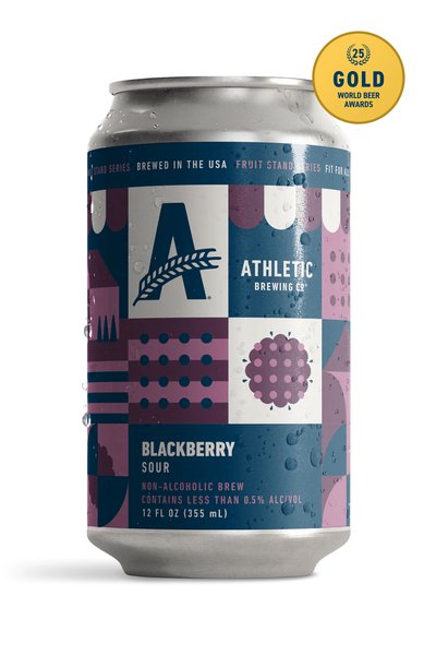 Athletic Brewing Blackberry Sour