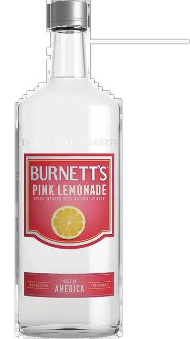 Burnett's Vodka Pink Lemonade