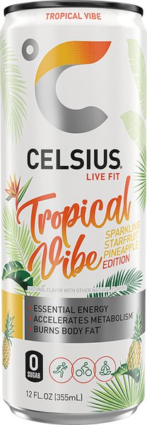 Celsius Sparkling Tropical Vibe