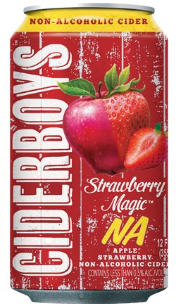 Ciderboys Strawberry Magic Non-Alcoholic