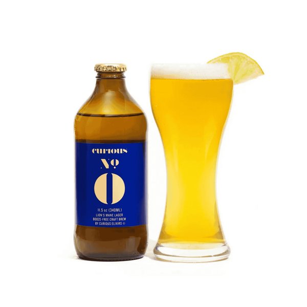 Curious Zero Lions Mane Lager