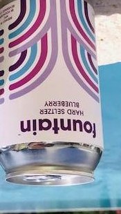 Fountain Hard Seltzer Blueberry
