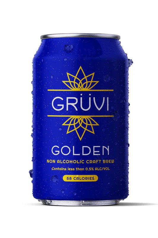Gruvi Non-Alcoholic Golden Lager