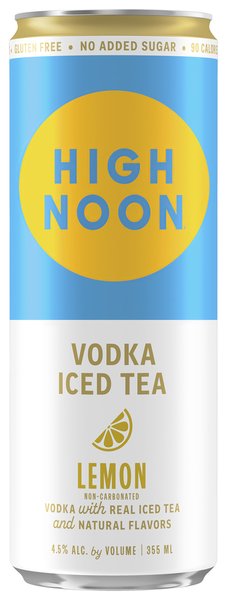 High Noon Lemon Vodka Iced Tea