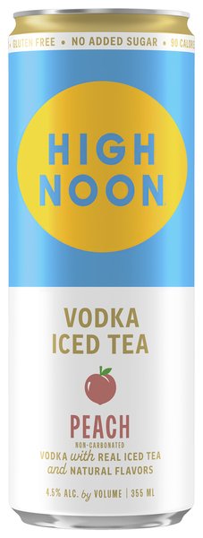 High Noon Peach Vodka Iced Tea