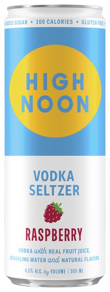 High Noon Raspberry Vodka Seltzer