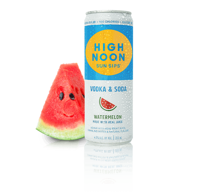 High Noon Vodka Soda Watermelon