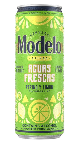 Modelo Spiked Aguas Frescas Pepino y Limón