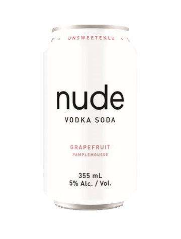 Nude Vodka Soda Grapefruit