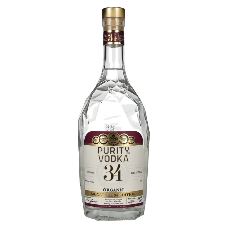 Purity Vodka 34 Times