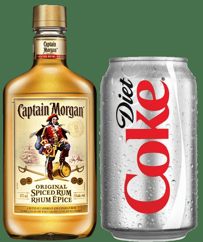 Rum and Diet Coke