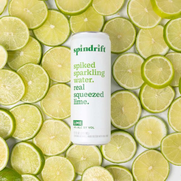 Spindrift Spiked Lime
