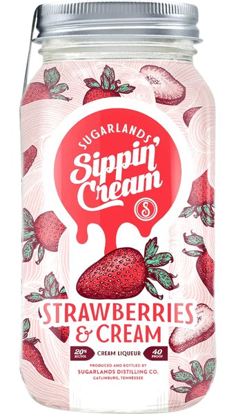 Sugarlands Appalachian Sippin' Cream Strawberry Dream