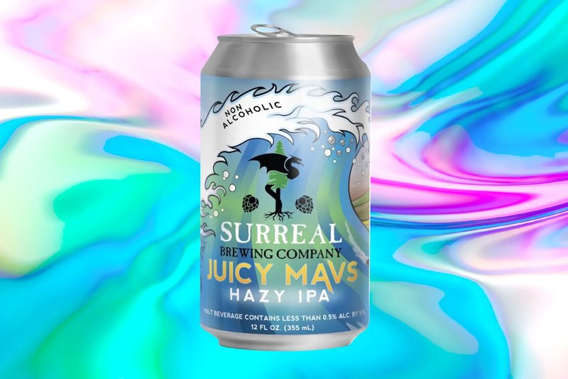 Surreal Brewing Juicy Mavs Hazy IPA