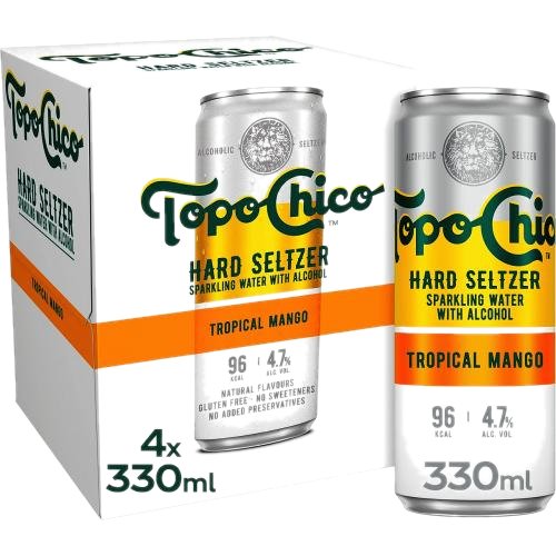 Topo Chico Hard Seltzer Tropical Mango