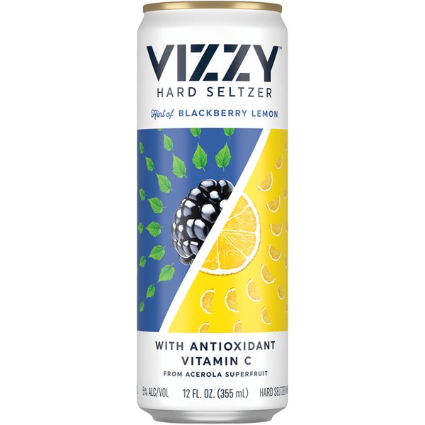 Vizzy Hard Seltzer Blackberry Lemon