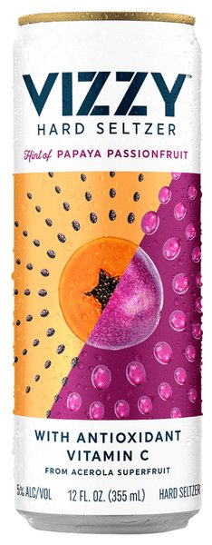 Vizzy Hard Seltzer Papaya Passionfruit