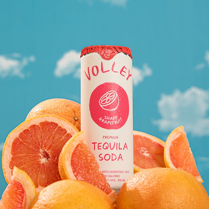 Volley Tequila Seltzer Sharp Grapefruit