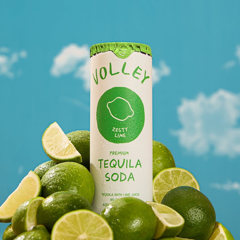 Volley Tequila Seltzer Zesty Lime