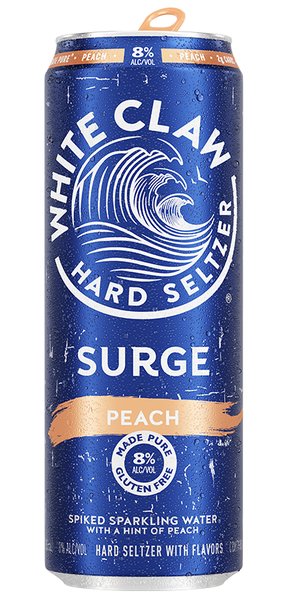White Claw Surge Peach