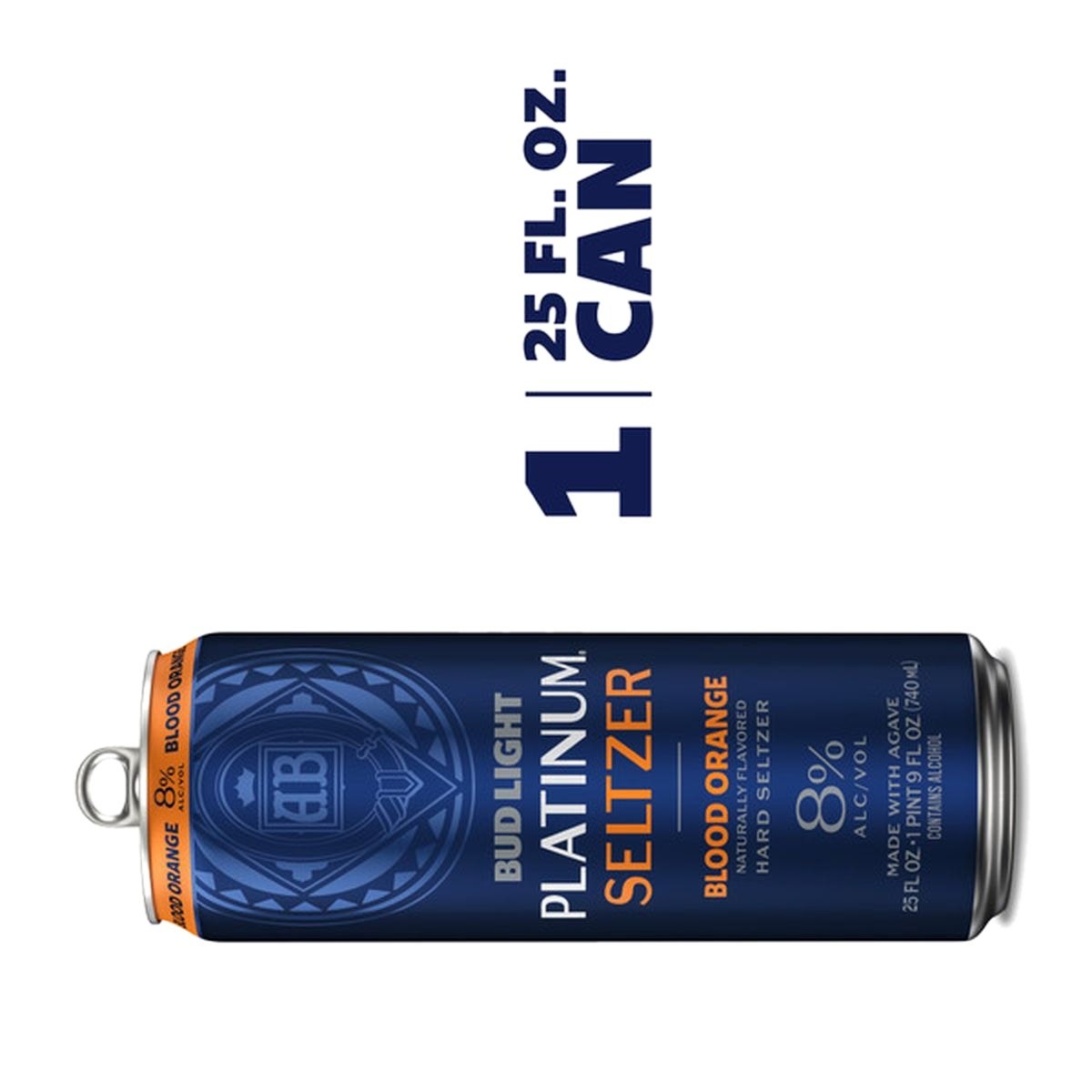 BUD LIGHT PLATINUM SELTZER BLOOD ORANGE