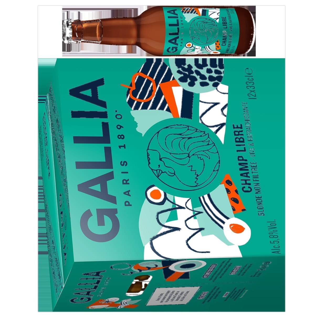 Gallia Blonde non filtré Champ Libre