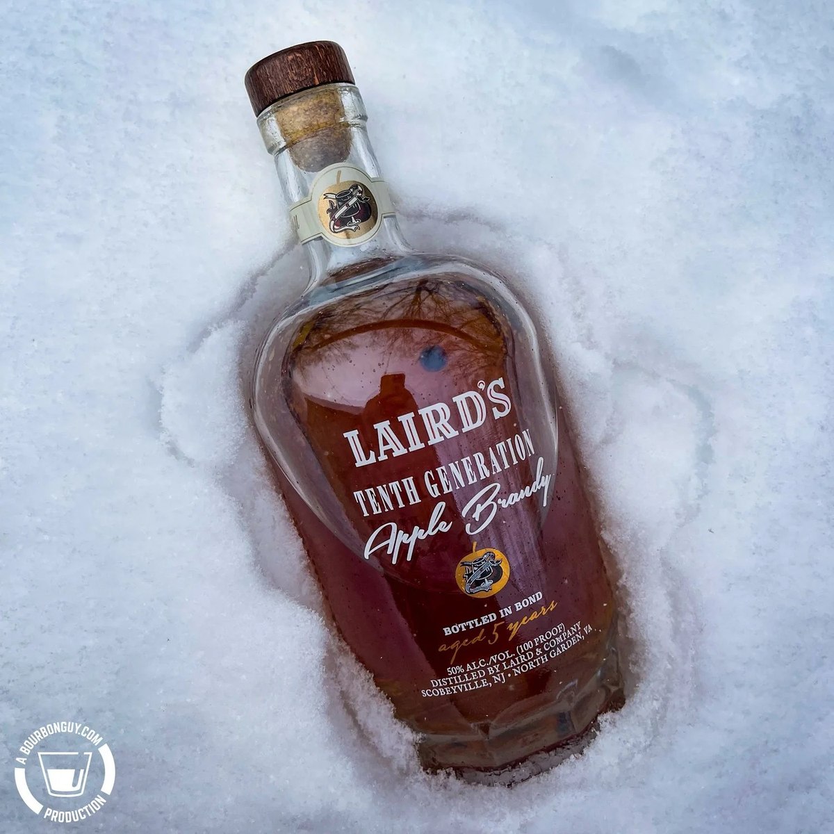 Laird's Apple Brandy Bottled in Bond