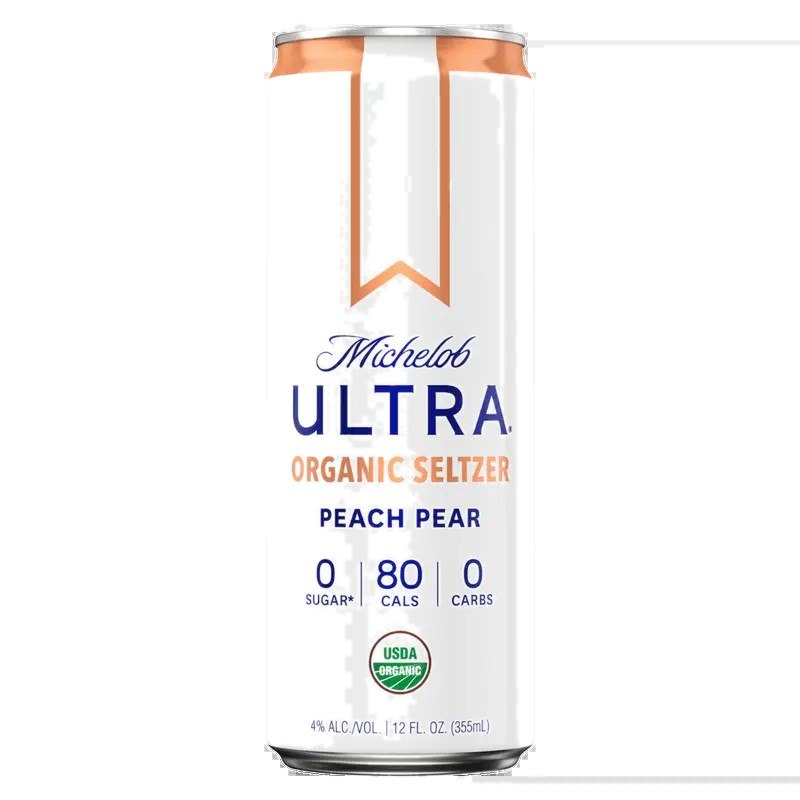 Michelob Ultra Seltzer Peach Pear