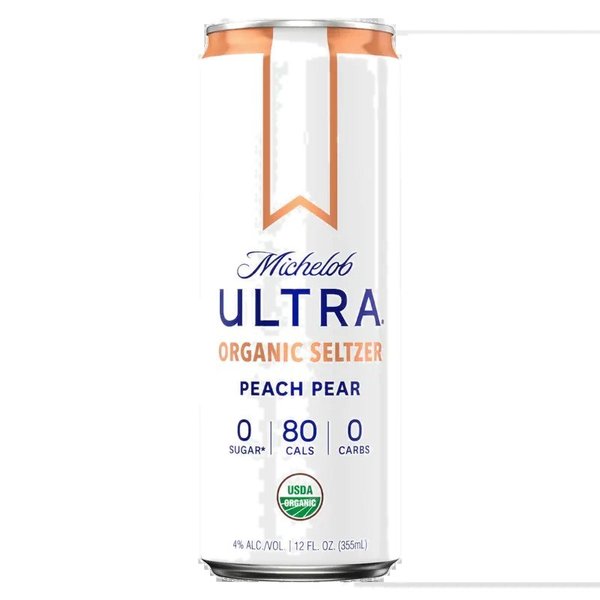 Michelob Ultra Seltzer Peach Pear