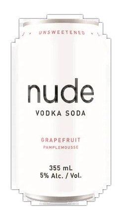 Nude Vodka Soda Grapefruit