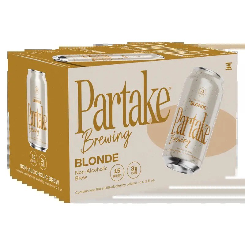 Partake Blonde Ale Non-Alcoholic