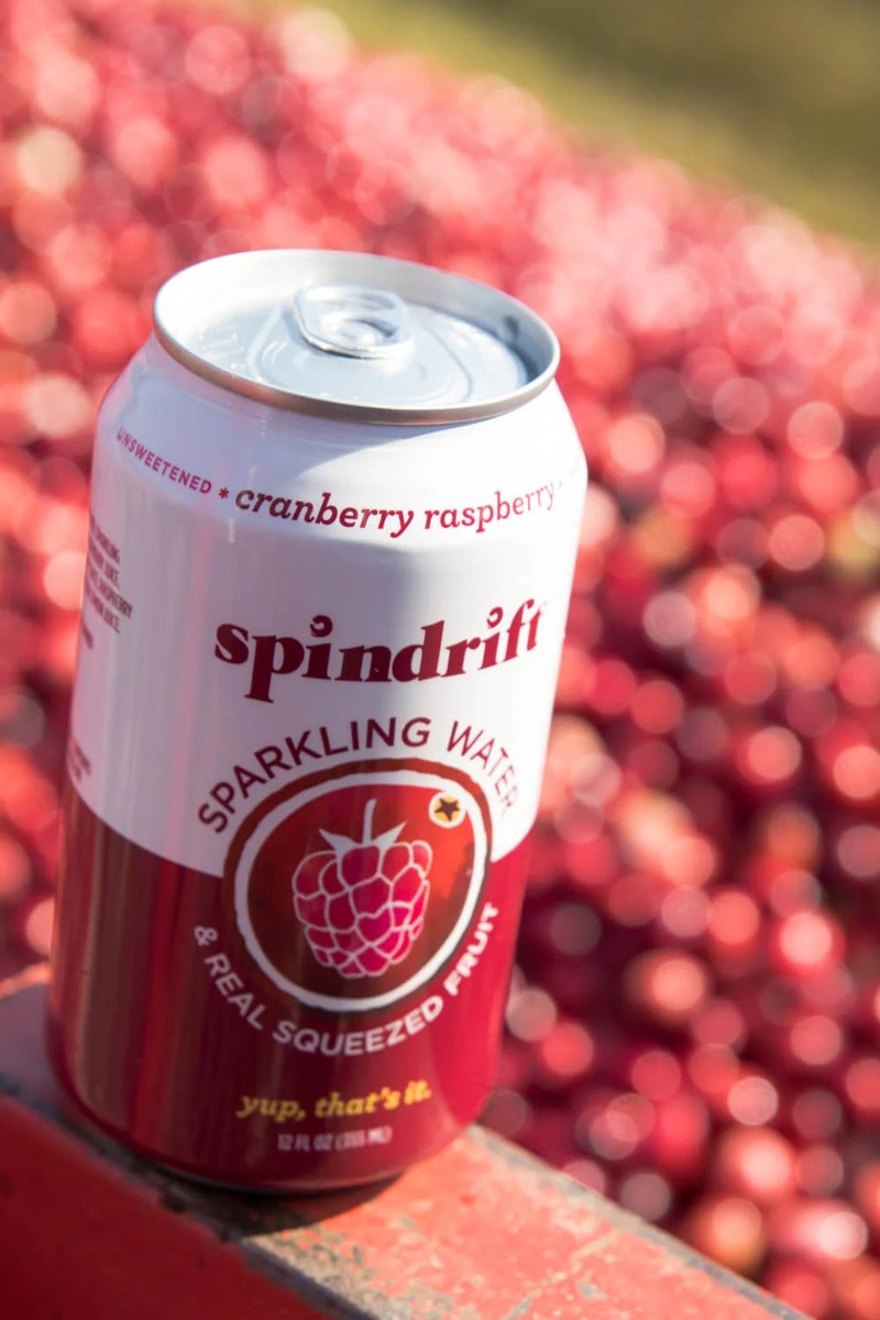 Spindrift Spiked Cranberry Raspberry