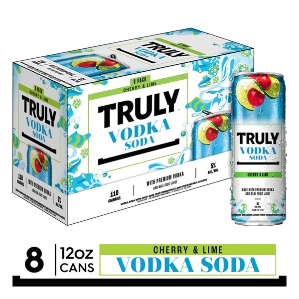 Truly Vodka Soda Cherry Lime