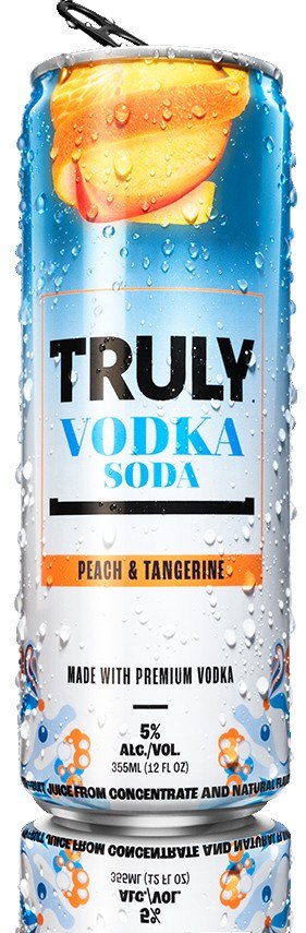 Truly Vodka Soda Peach Tangerine