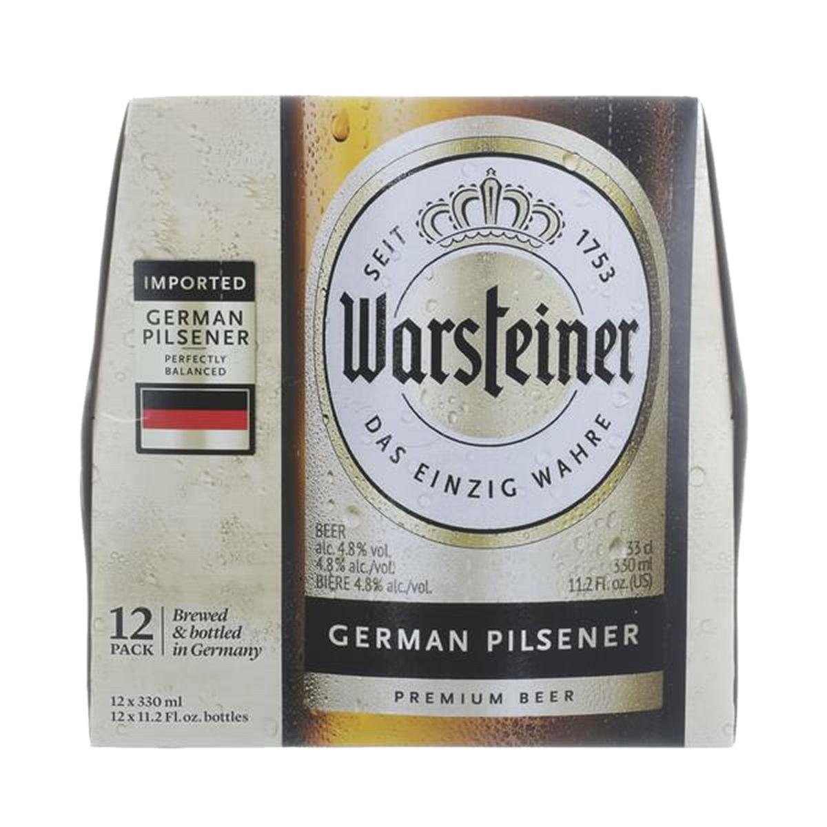 Warsteiner German Pilsener Beer
