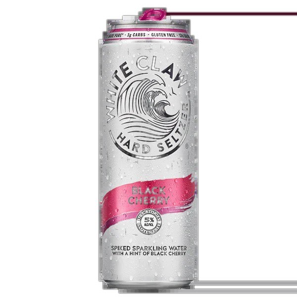 White Claw 0% Non-Alcoholic Black Cherry