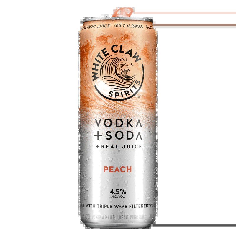 White Claw Vodka + Soda Peach