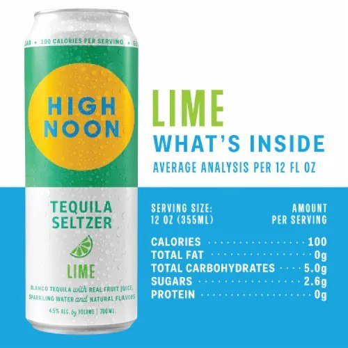 High Noon Tequila Lime