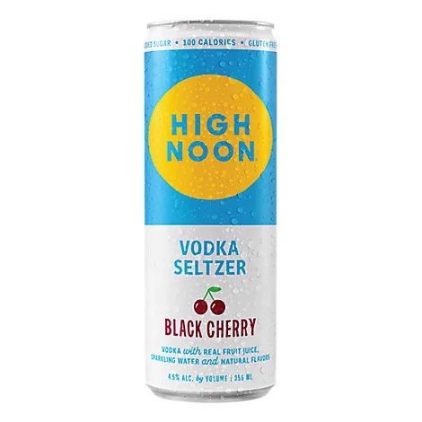 High Noon Vodka Soda Black Cherry