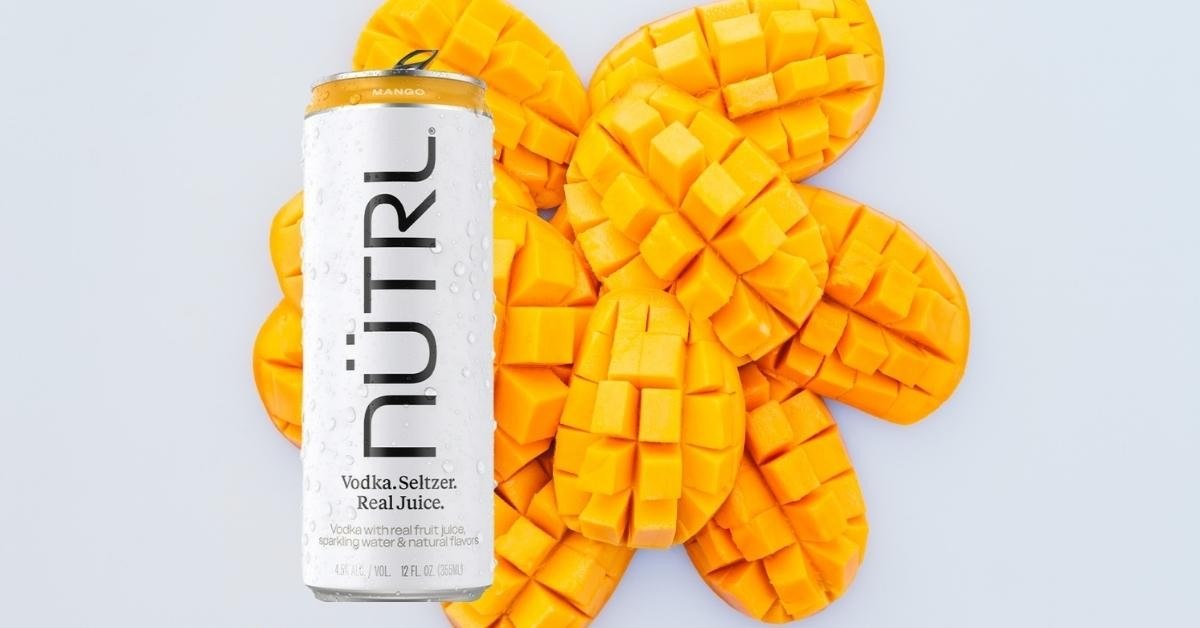 Nutrl Vodka Soda Mango