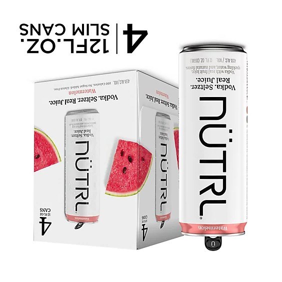 Nutrl Vodka Soda Watermelon