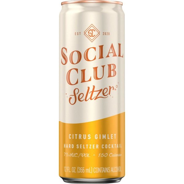 Social Club Seltzer Citrus Mimosa