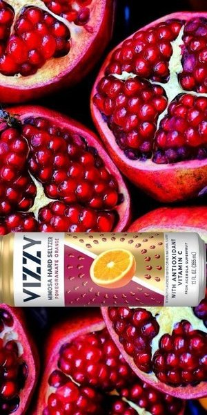 Vizzy Mimosa Hard Seltzer Orange