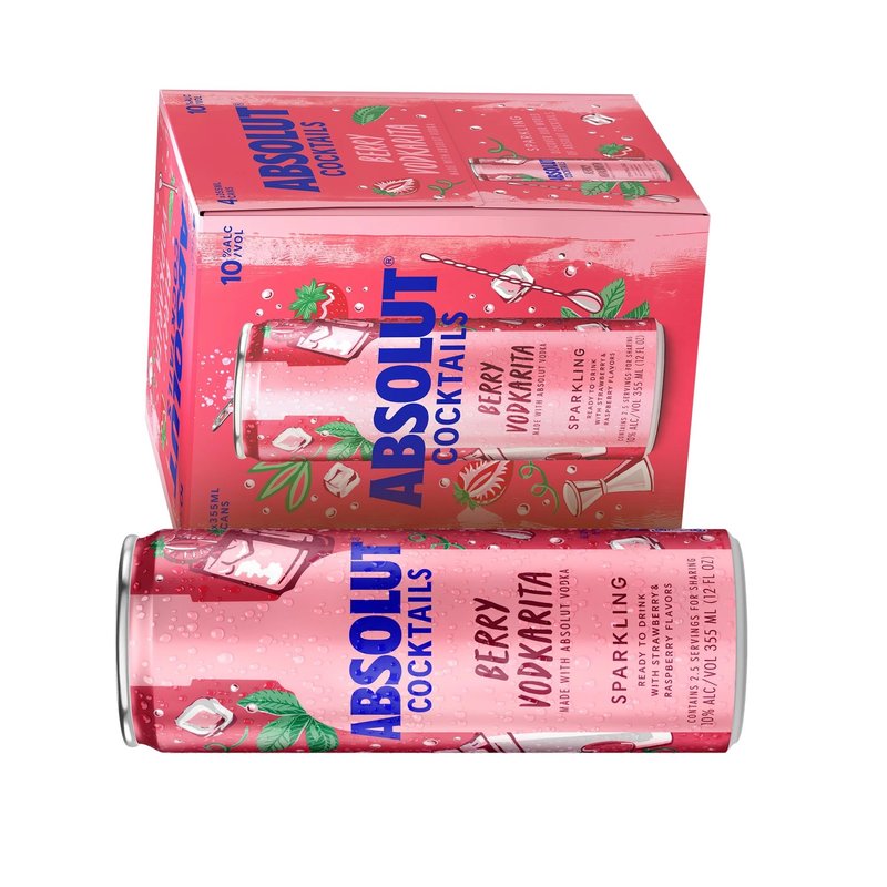 Absolut Vodka Soda Berry & Lemon