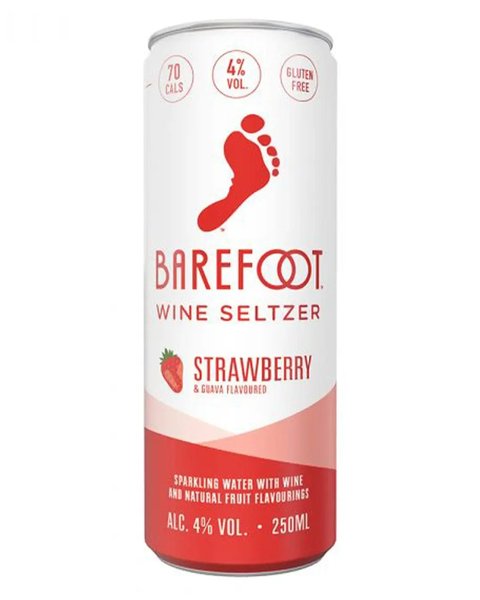 Barefoot Hard Seltzer Strawberry & Guava