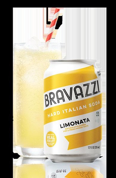 Bravazzi Lemon Hard Italian Soda