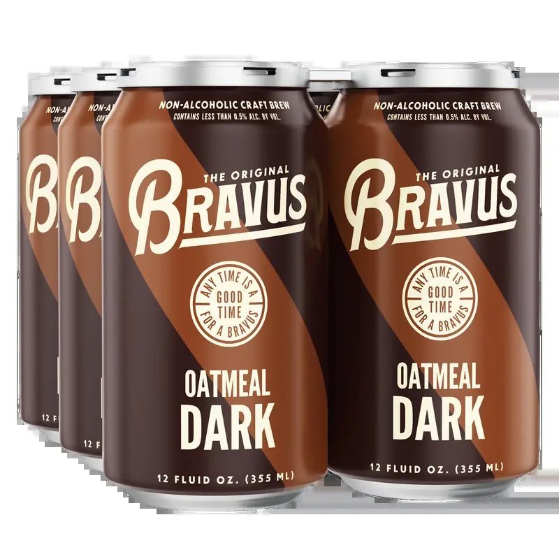 Bravus Oatmeal Stout Non-Alcoholic
