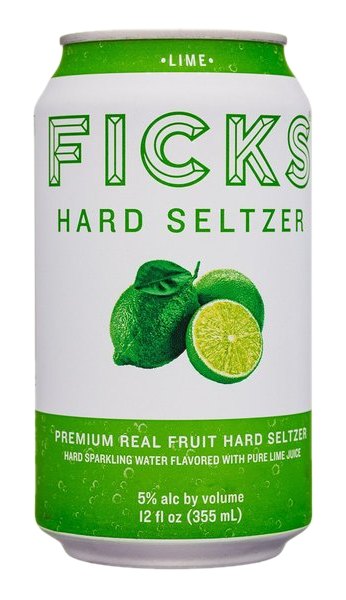 Ficks Hard Seltzer Dry Watermelon