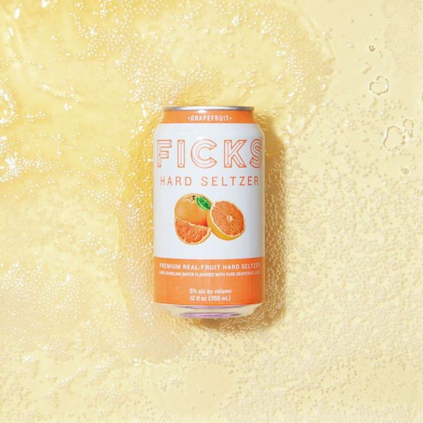 Ficks Hard Seltzer Grapefruit