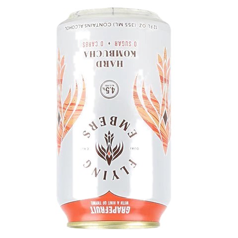 Flying Embers Hard Kombucha Grapefruit Thyme